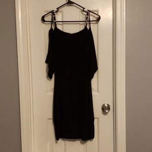 Cold shoulder mini dress or shirt